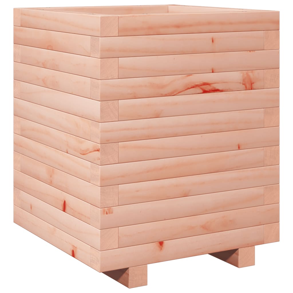 Pflanzkübel 40X40X49,5 Cm Massivholz Douglasie Natürliches Douglasie