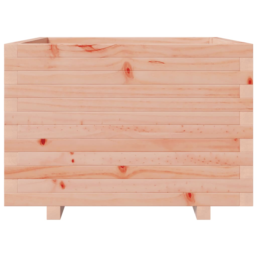 Pflanzkübel 70X70X49,5 Cm Massivholz Douglasie Natürliches Douglasie