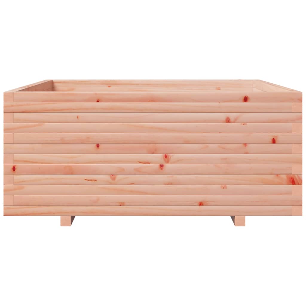 Pflanzkübel 110X110X49,5 Cm Massivholz Douglasie Natürliches Douglasie