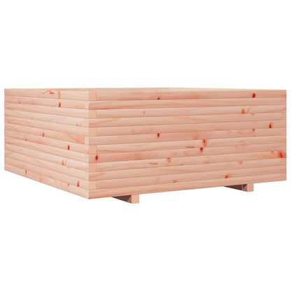 Pflanzkübel 110X110X49,5 Cm Massivholz Douglasie Natürliches Douglasie