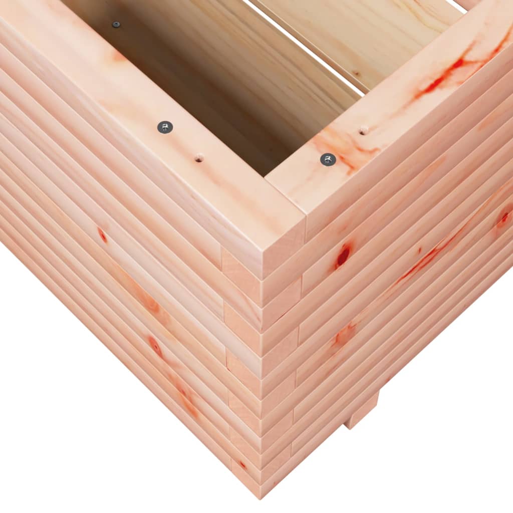 Pflanzkübel 110X110X49,5 Cm Massivholz Douglasie Natürliches Douglasie