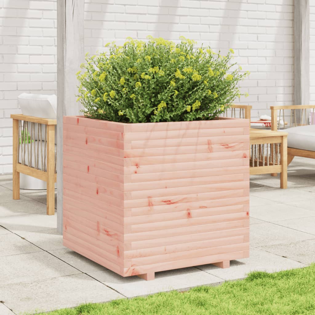 Pflanzkübel 70X70X72,5 Cm Massivholz Douglasie Natürliches Douglasie