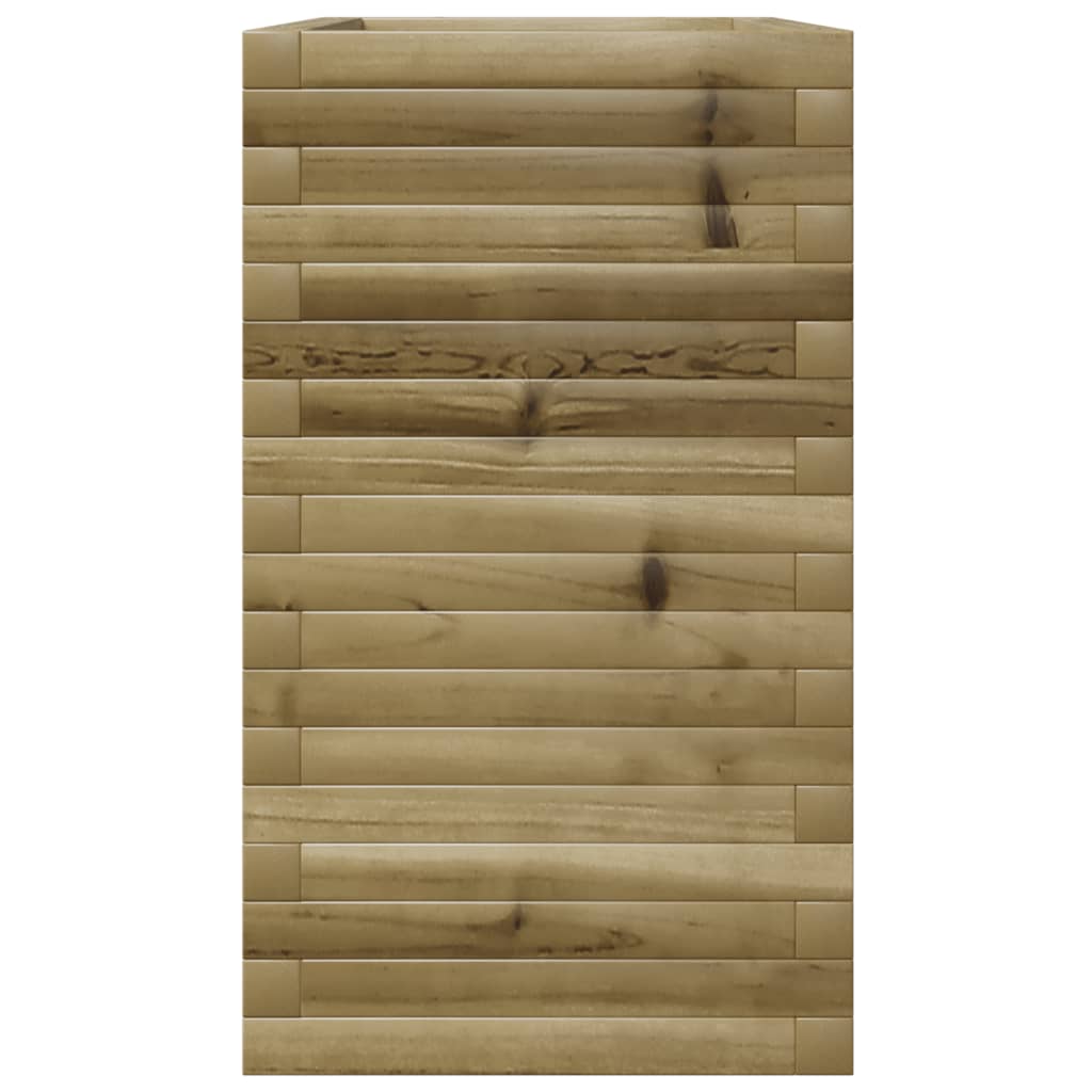 Pflanzkübel 90X40X72,5 Cm Kiefernholz Imprägniert Natürlich Imprägniert