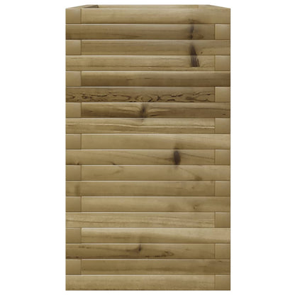 Pflanzkübel 90X40X72,5 Cm Kiefernholz Imprägniert Natürlich Imprägniert