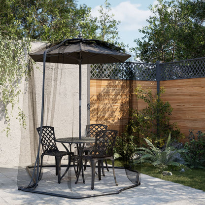 Moskitonetz Für Sonnenschirm 220 Mesh Φ300X230 Cm