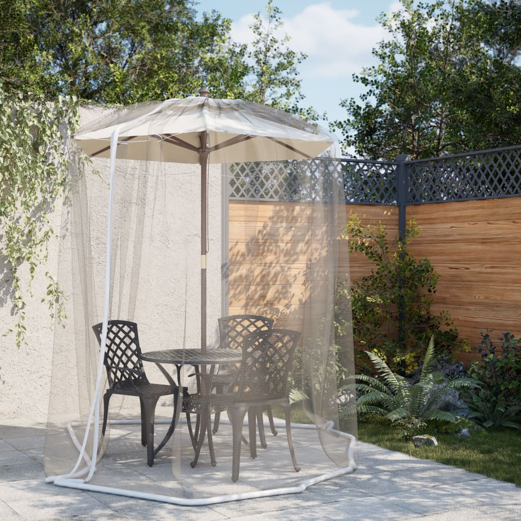Moskitonetz Für Sonnenschirm 220 Mesh Φ300X230 Cm