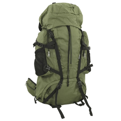Wanderrucksack Grün Tarnfarben 100 L Oxford-Gewebe