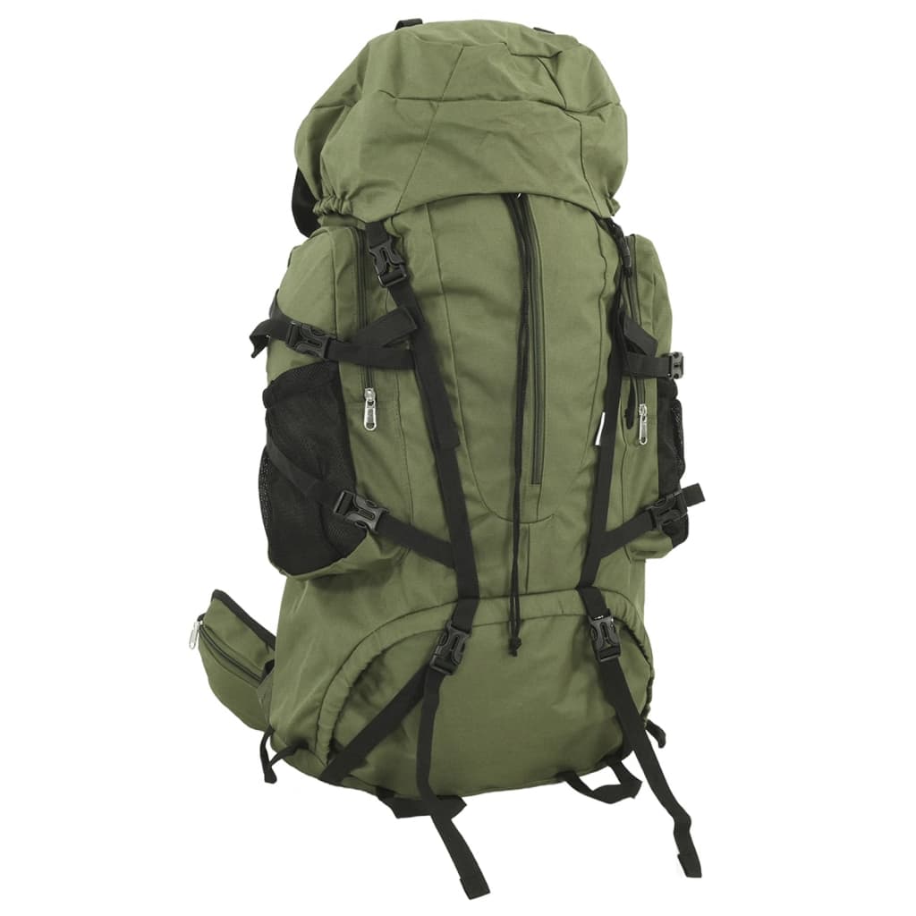 Wanderrucksack Grün Tarnfarben 100 L Oxford-Gewebe