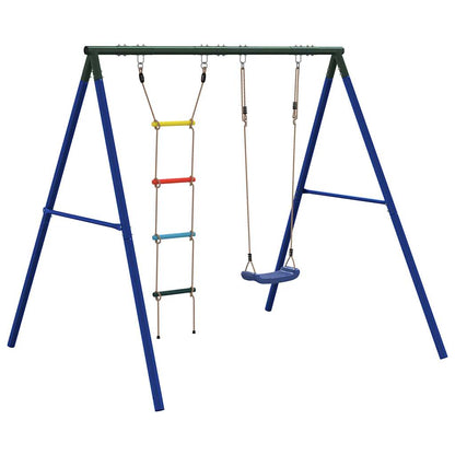 Schaukel-Set Mit Schaukelsitz Und Strickleiter