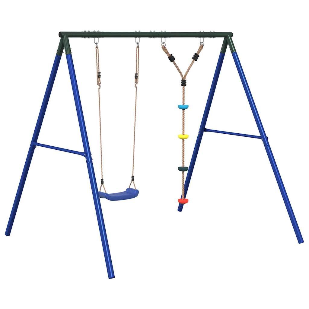 Schaukel-Set Mit Schaukelsitz Und Kletterschaukel