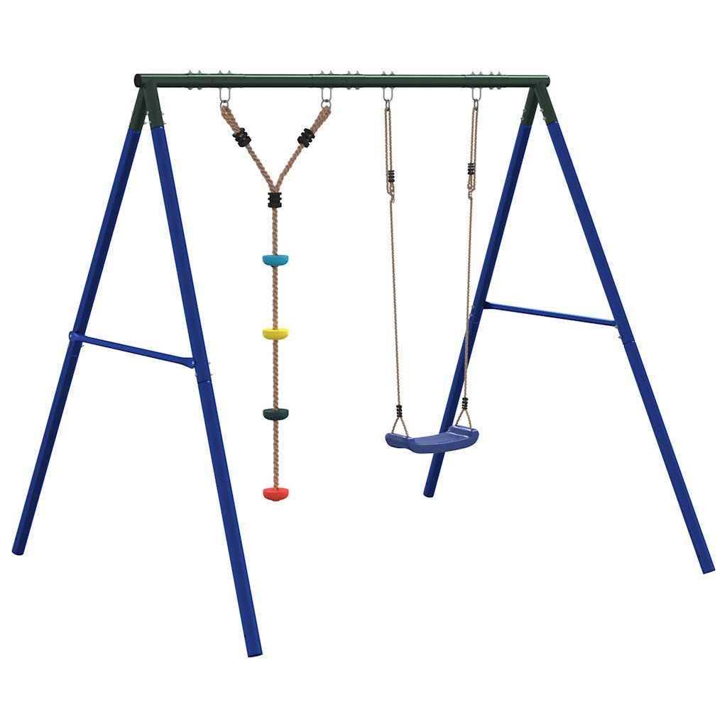 Schaukel-Set Mit Schaukelsitz Und Kletterschaukel