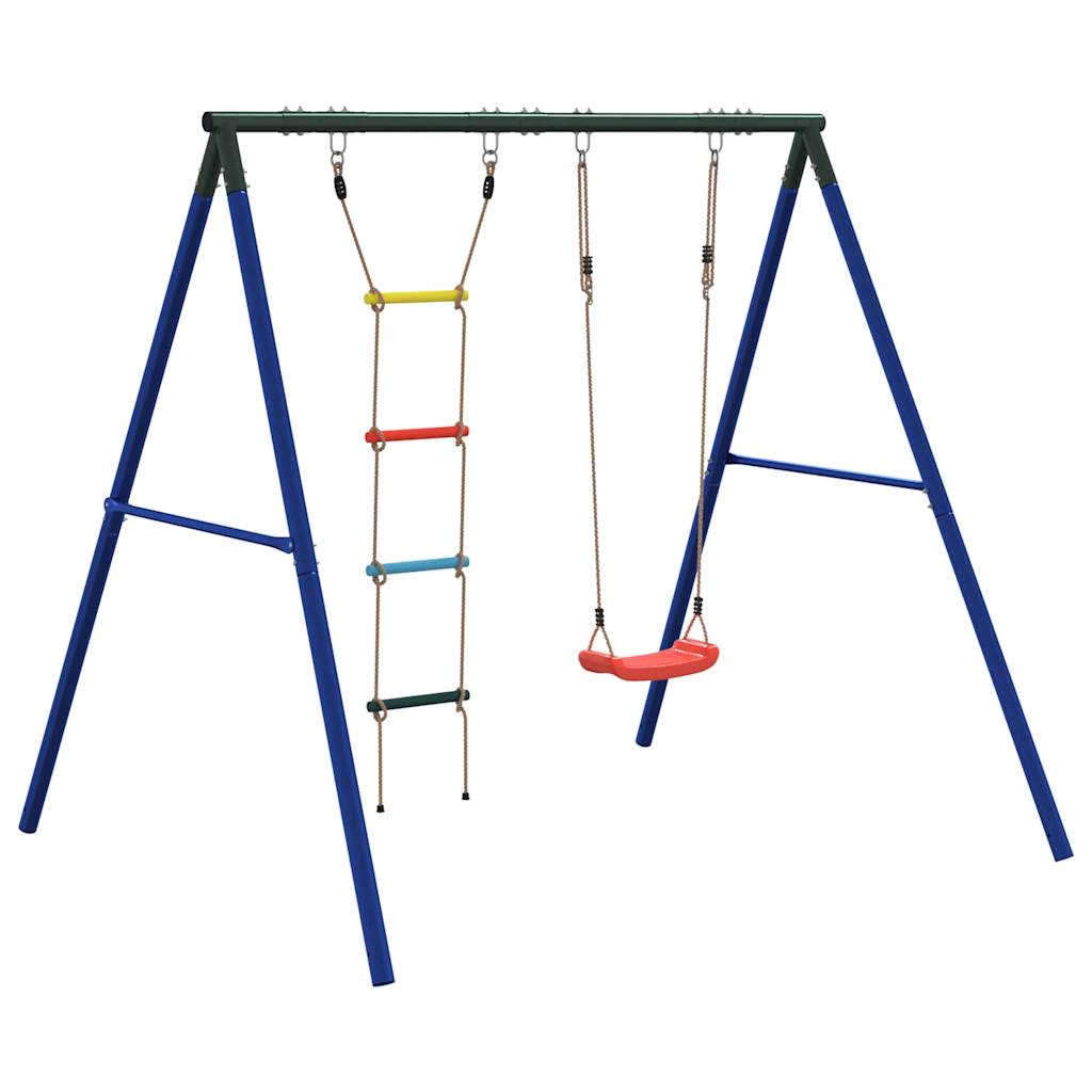 Schaukel-Set Mit Schaukelsitz Und Strickleiter