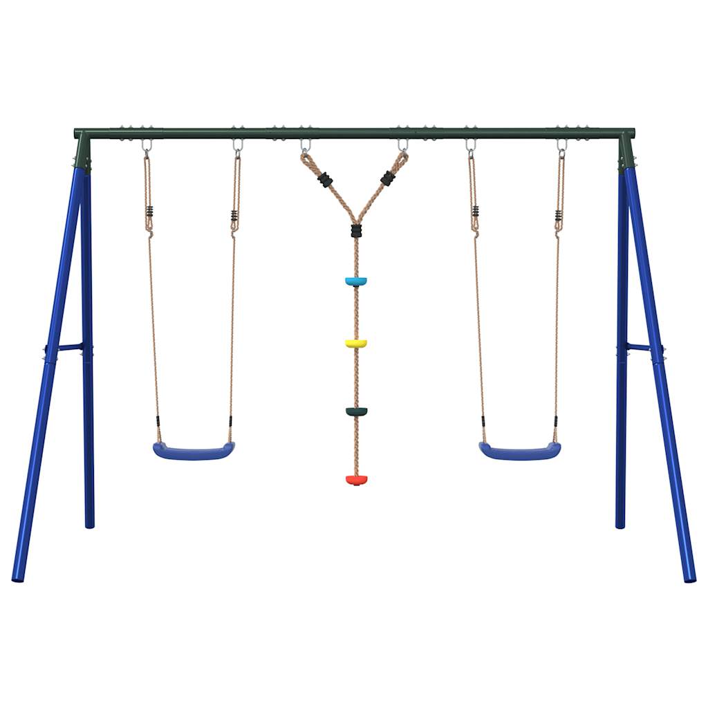 Schaukel-Set Mit Schaukelsitzen Und Kletterschaukel