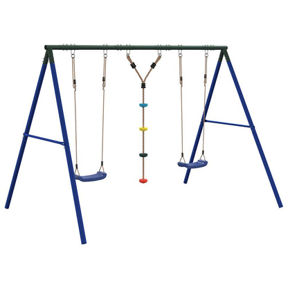Schaukel-Set Mit Schaukelsitzen Und Kletterschaukel