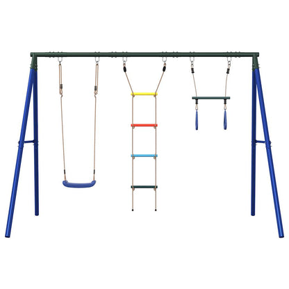 Schaukel-Set Mit Schaukelsitz Trapez Und Strickleiter
