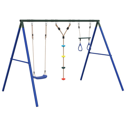 Schaukel-Set Mit Schaukelsitz Trapez Und Strickleiter