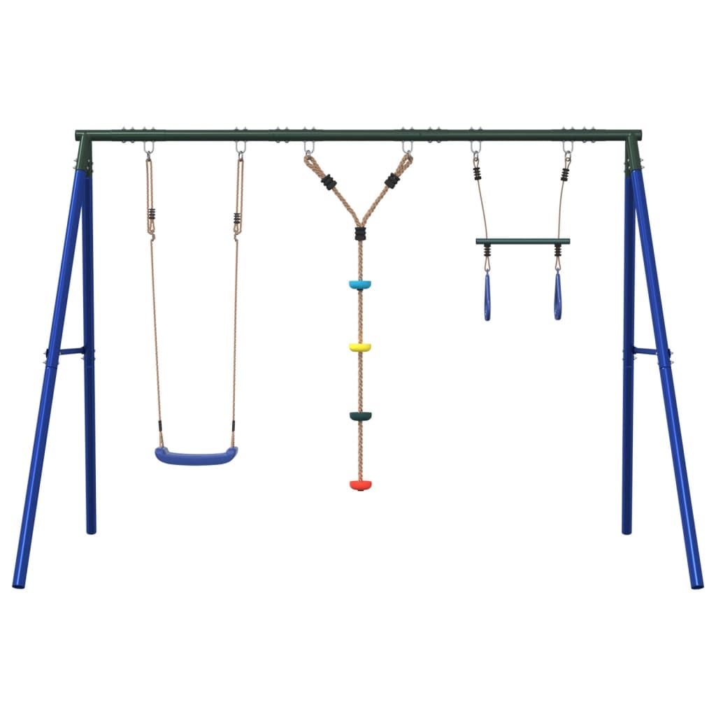 Schaukel-Set Mit Schaukelsitz Trapez Und Strickleiter
