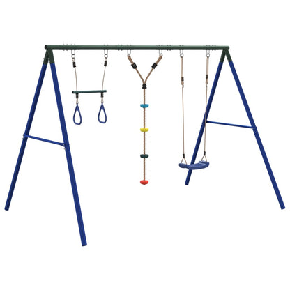 Schaukel-Set Mit Schaukelsitz Trapez Und Strickleiter