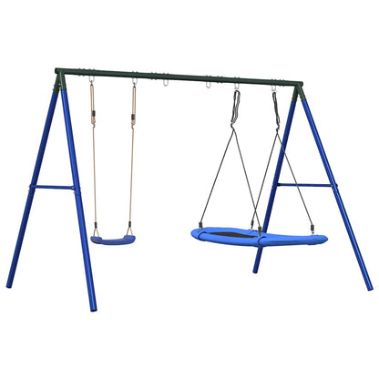 Schaukel-Set Mit Schaukelsitz Und Nestschaukel