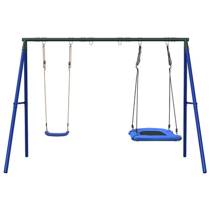 Schaukel-Set Mit Schaukelsitz Und Nestschaukel