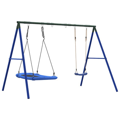 Schaukel-Set Mit Schaukelsitz Und Nestschaukel