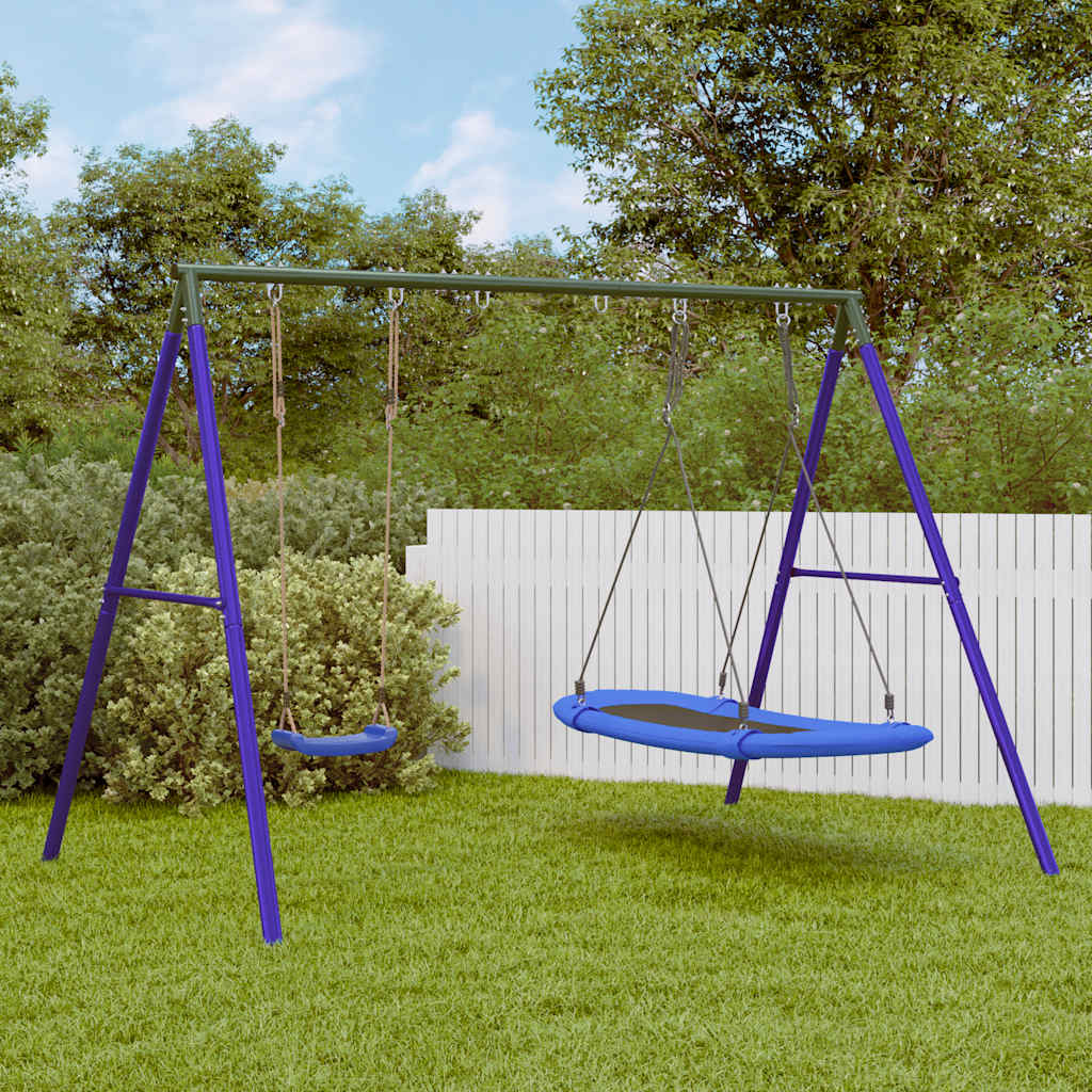 Schaukel-Set Mit Schaukelsitz Und Nestschaukel