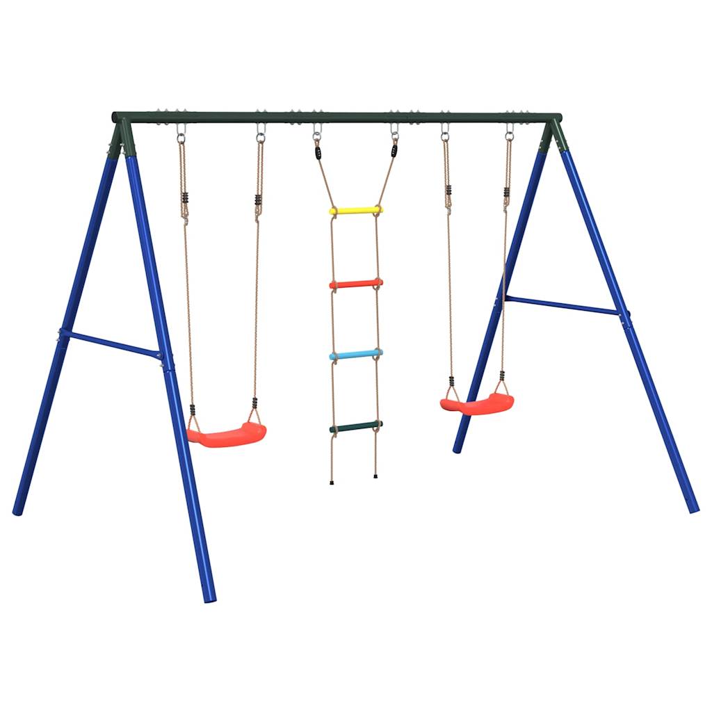 Schaukel-Set Mit Schaukelsitzen Und Strickleiter