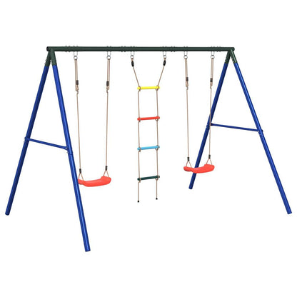 Schaukel-Set Mit Schaukelsitzen Und Strickleiter