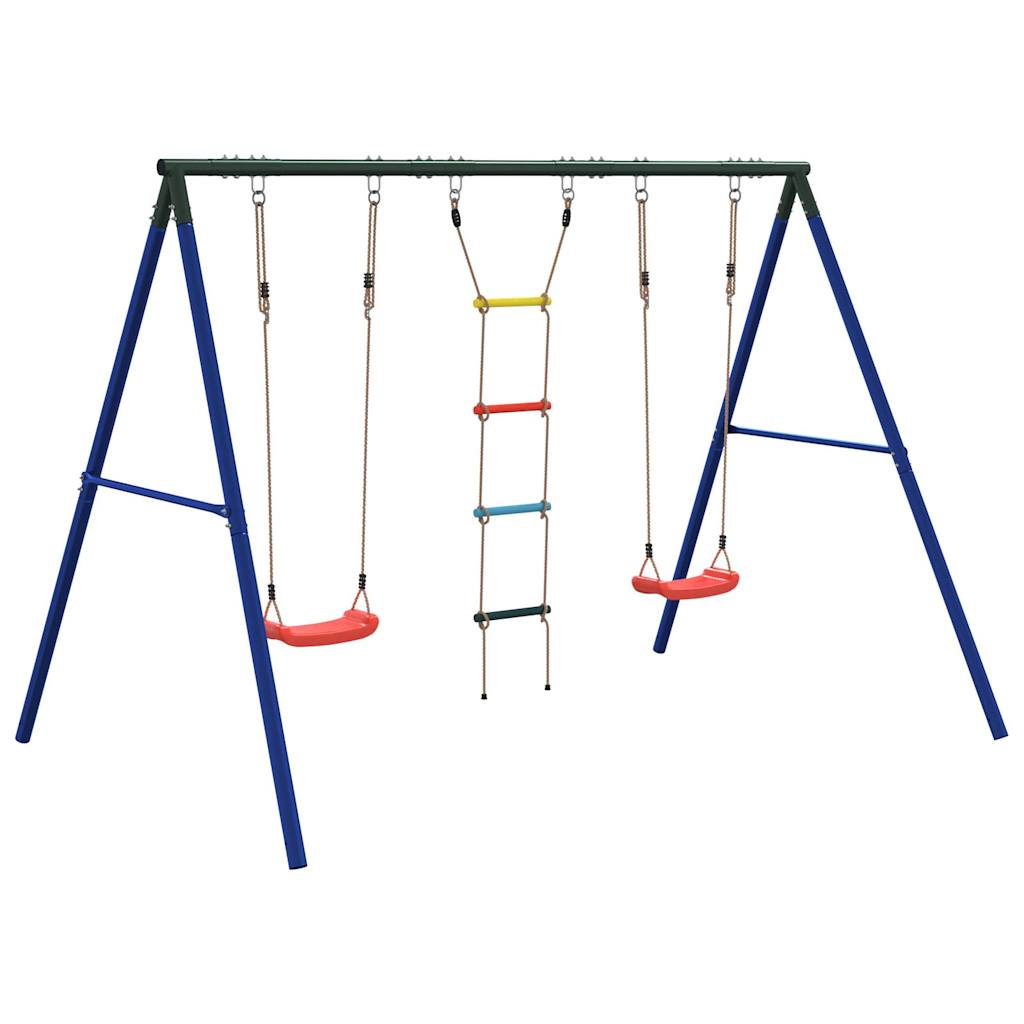 Schaukel-Set Mit Schaukelsitzen Und Strickleiter