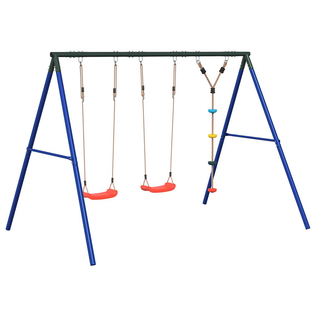 Schaukel-Set Mit Schaukelsitzen Und Kletterschaukel