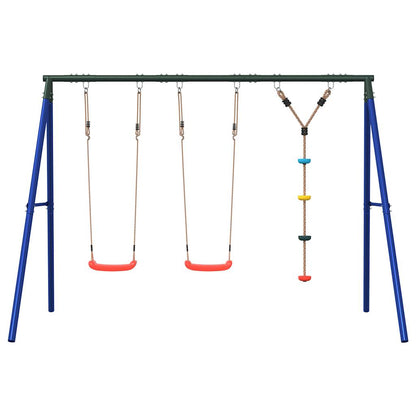 Schaukel-Set Mit Schaukelsitzen Und Kletterschaukel