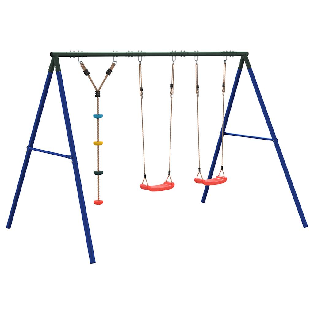 Schaukel-Set Mit Schaukelsitzen Und Kletterschaukel