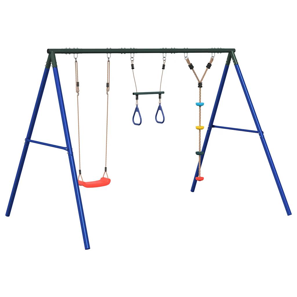 Schaukel-Set Mit Schaukelsitz Trapez Und Kletterschaukel