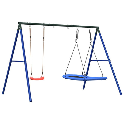 Schaukel-Set Mit Schaukelsitz Und Nestschaukel