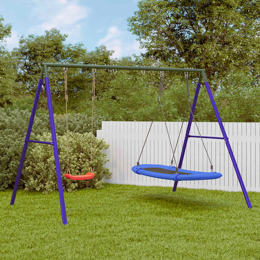 Schaukel-Set Mit Schaukelsitz Und Nestschaukel
