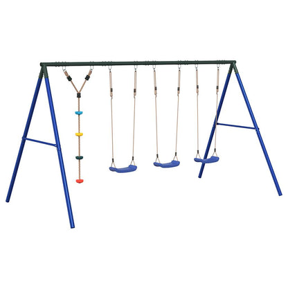 Schaukel-Set Mit Schaukelsitzen Und Kletterschaukel