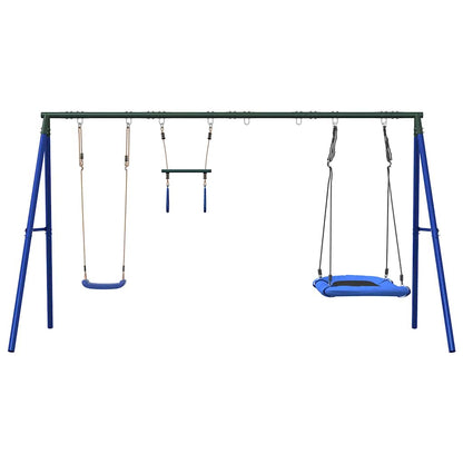 Schaukel-Set Mit Schaukelsitz Trapez Und Nestschaukel