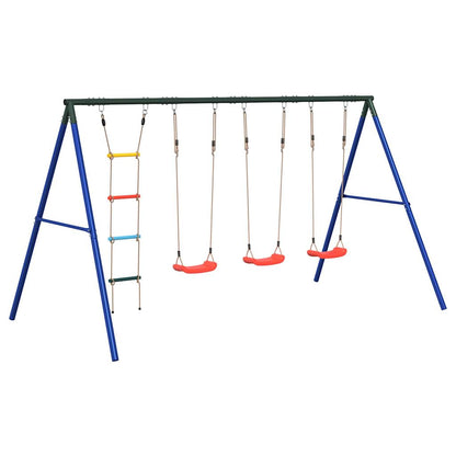 Schaukel-Set Mit Schaukelsitzen Und Strickleiter