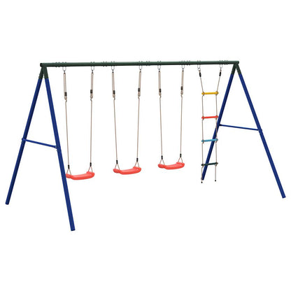 Schaukel-Set Mit Schaukelsitzen Und Strickleiter