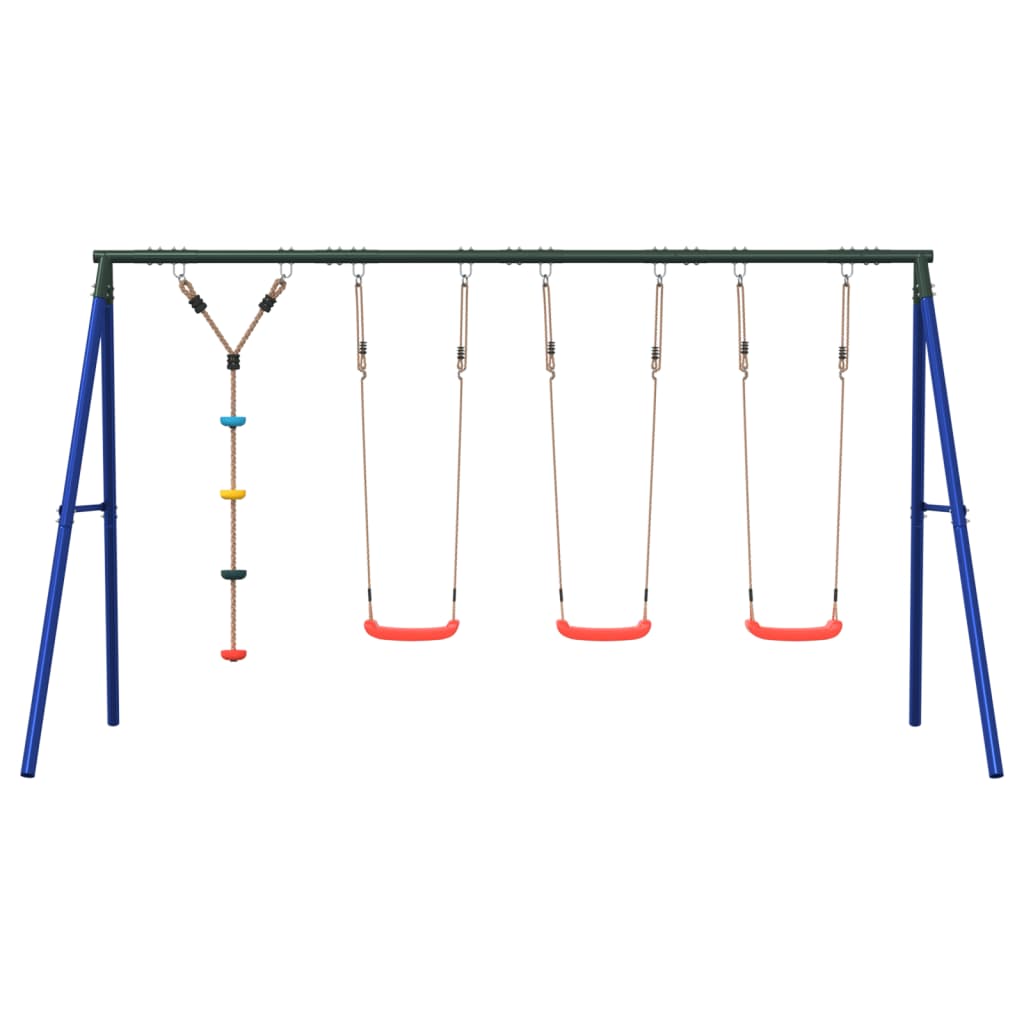 Schaukel-Set Mit Schaukelsitzen Und Kletterschaukel