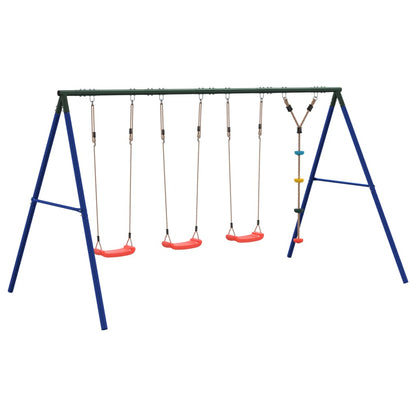 Schaukel-Set Mit Schaukelsitzen Und Kletterschaukel