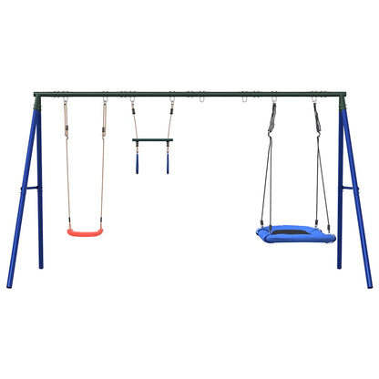Schaukel-Set Mit Schaukelsitz Trapez Und Nestschaukel