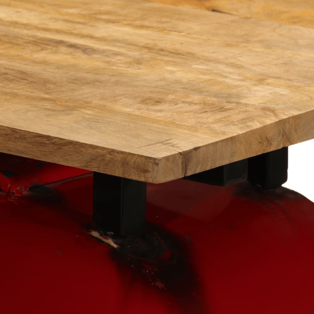 7-Tlg. Bar-Set Massivholz Mango
