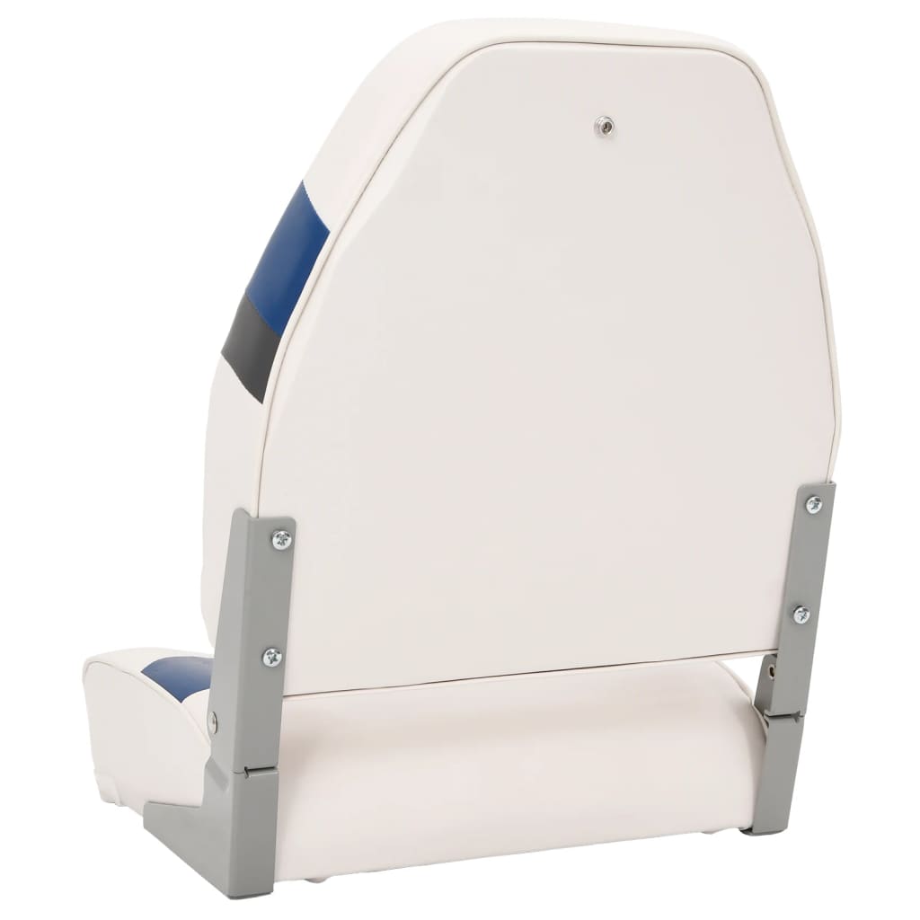 2-Tlg. Bootssitz-Set Klappbar Hohe Rückenlehne