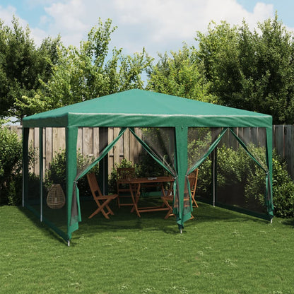 Partyzelt Mit 10 Mesh-Seitenteilen 6X4 M Hdpe