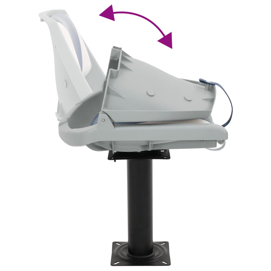 Bootssitze Mit Podest 2 Stk. 360° Drehbar