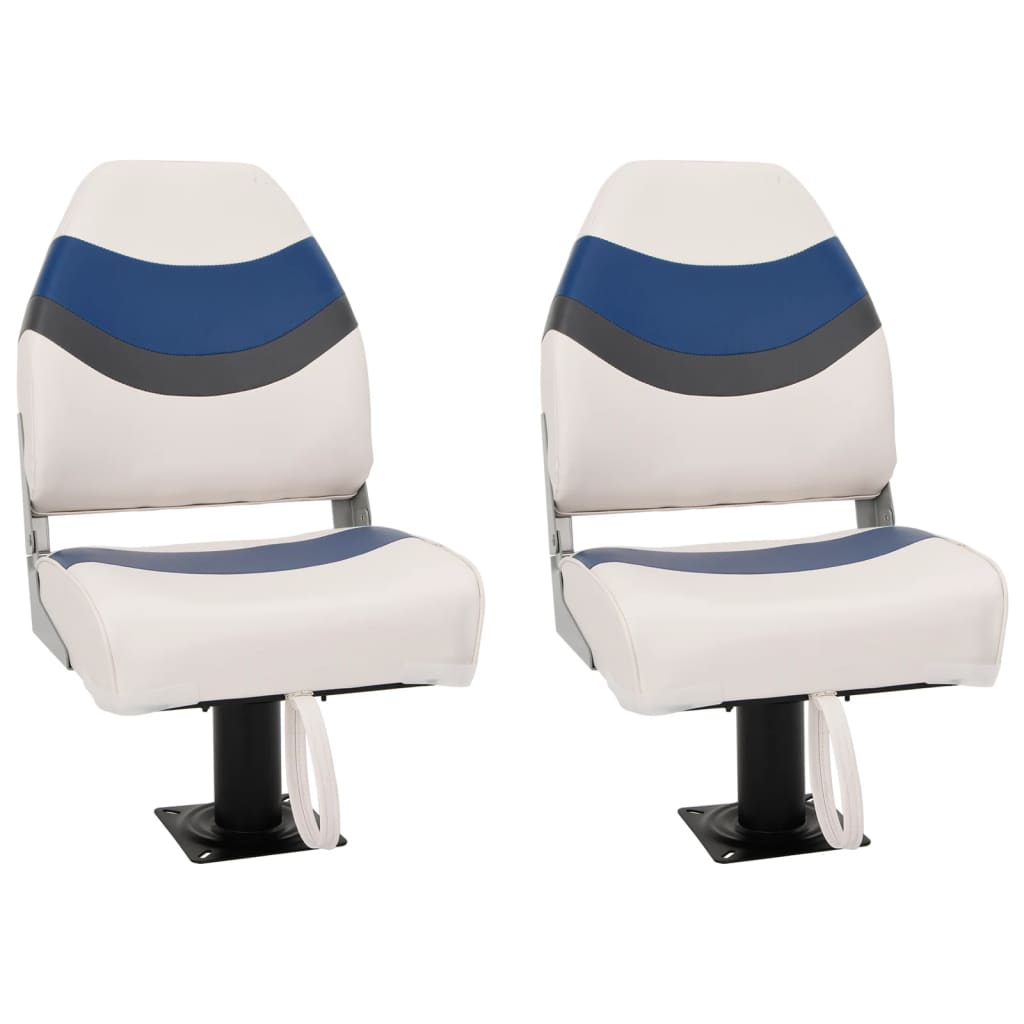 Bootssitze Mit Podest 2 Stk. 360° Drehbar