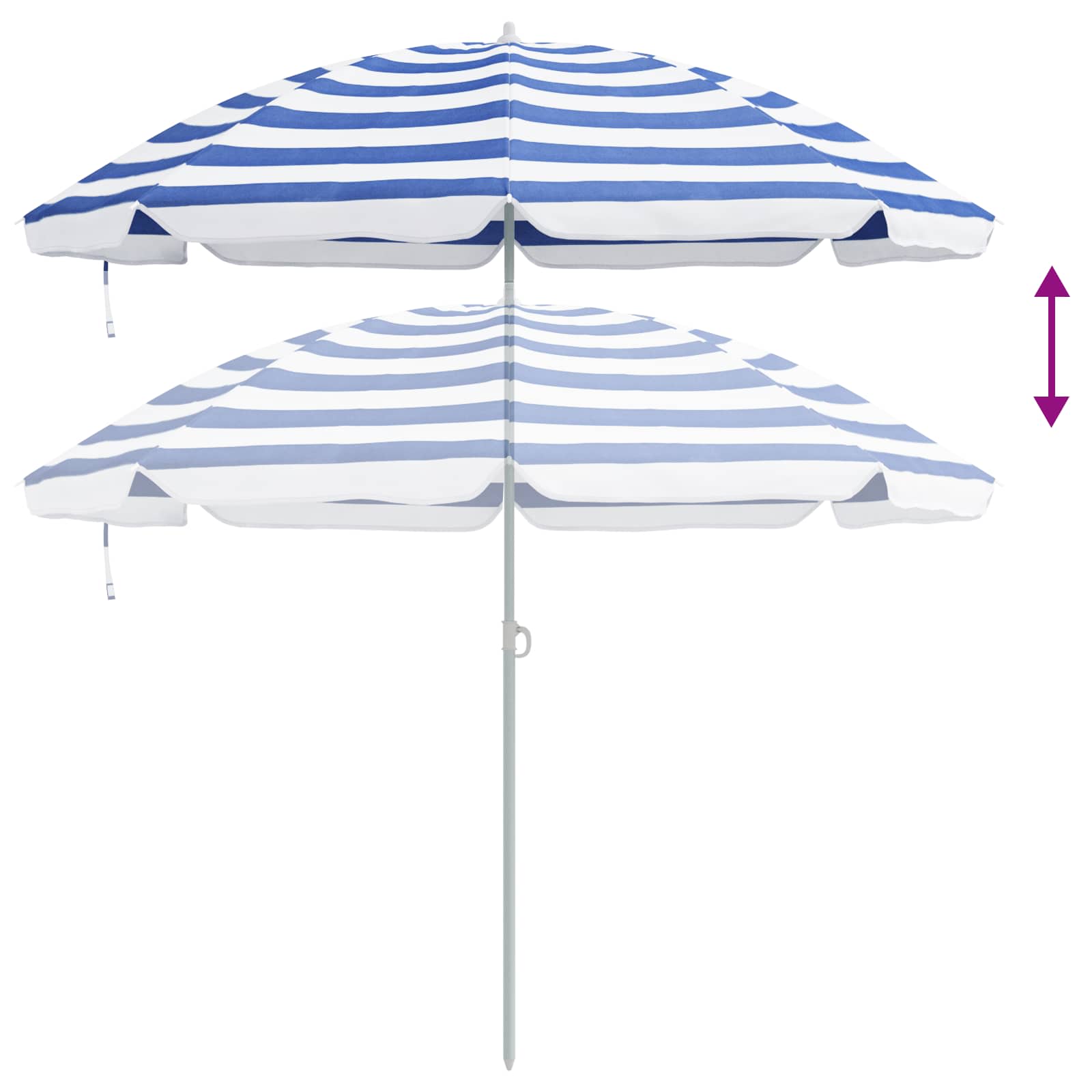 Garten-Sonnenschirm 170T Polyester