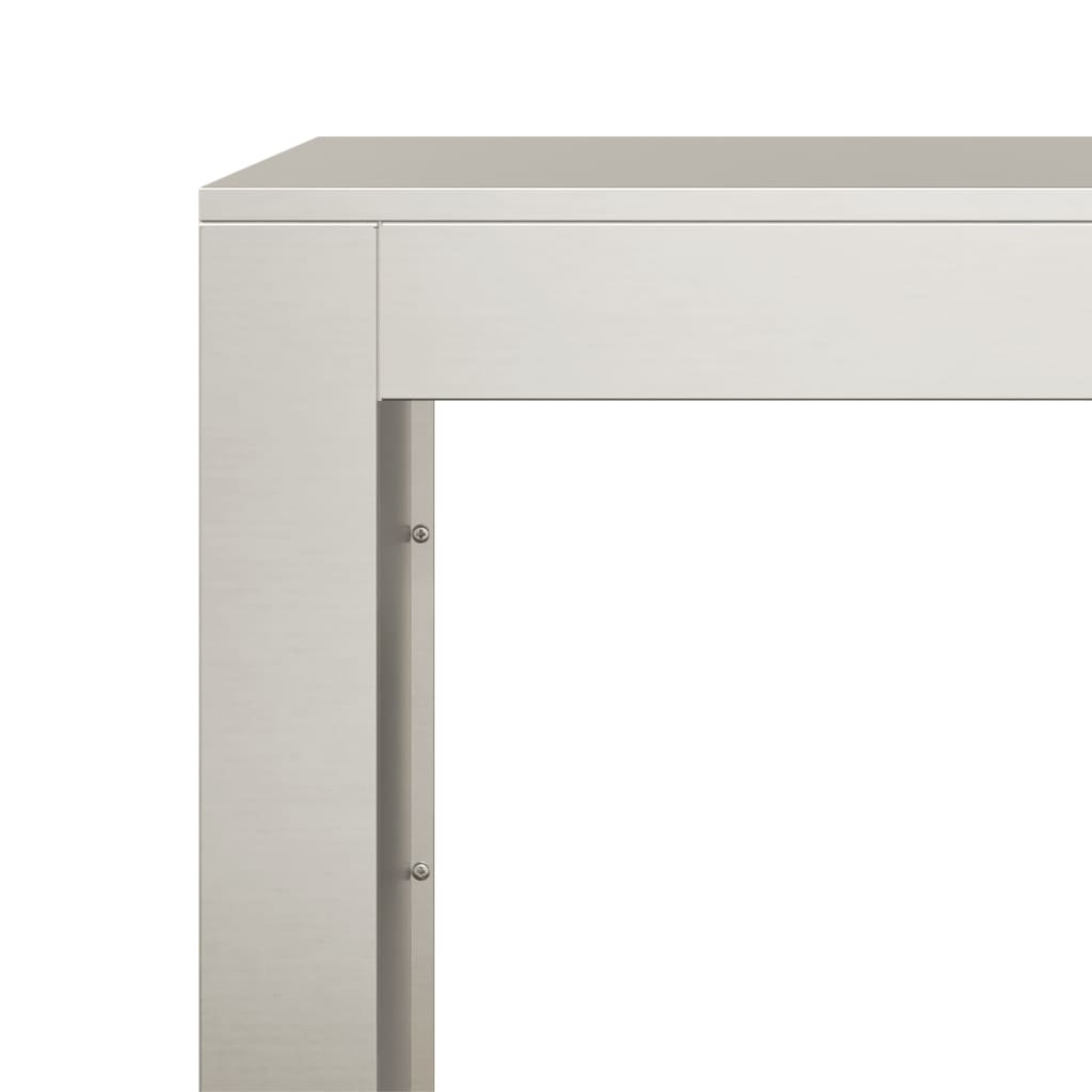 Brennholzregal 100X40X100 Cm Wetterfester Stahl