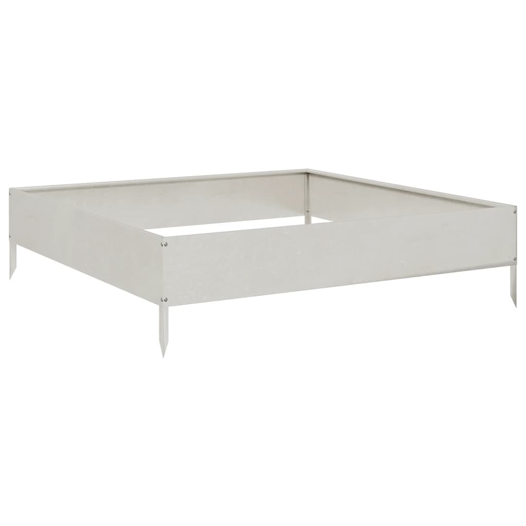 Hochbeet 100X100X26 Cm Edelstahl
